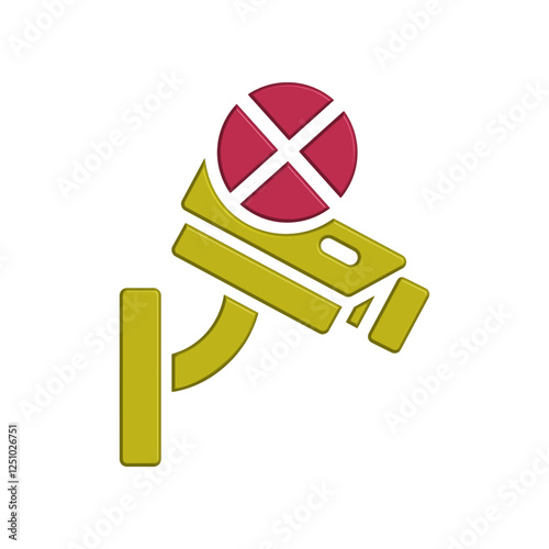 CCTV icon design template