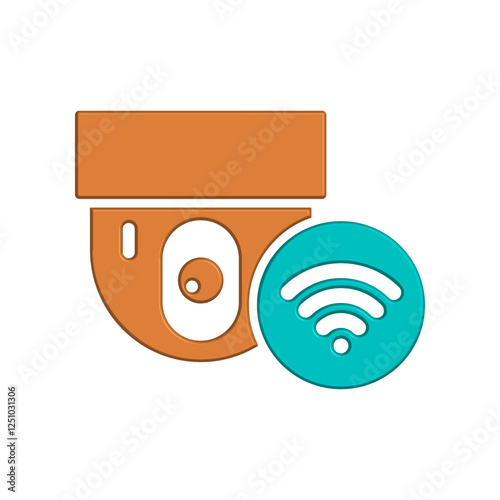 CCTV icon design template
