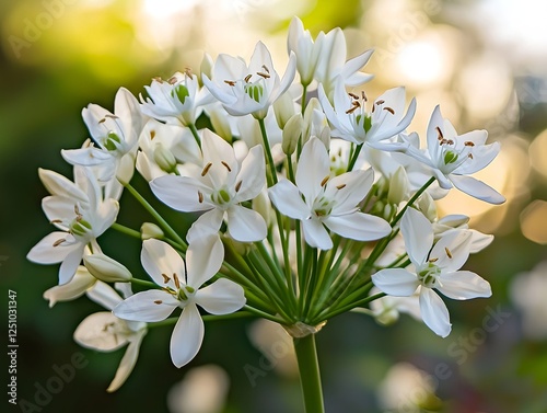 White flowers showcased in soft lighting to highlight their serene, romantic beauty