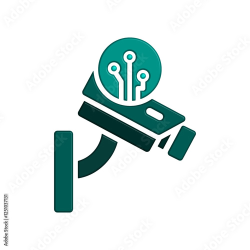 CCTV icon design template