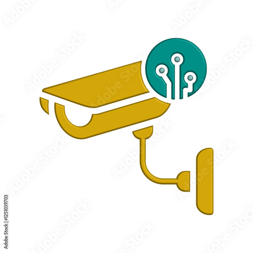 CCTV icon design template