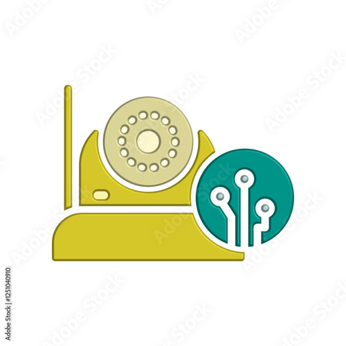 CCTV icon design template