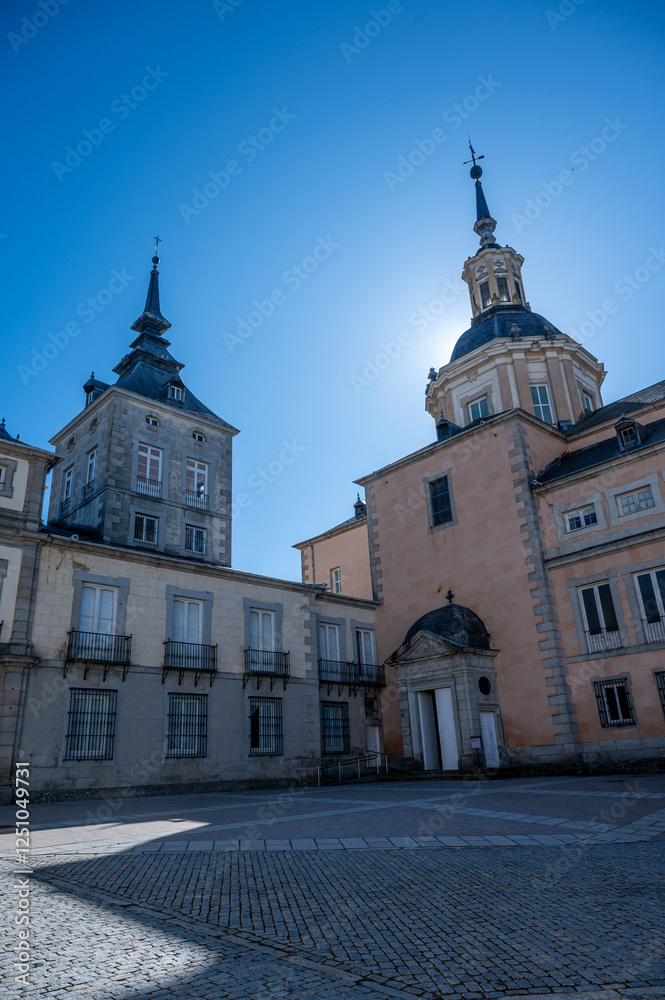 La granja de San Ildefonso in Segovia La granja de San Ildefonso in Segovia