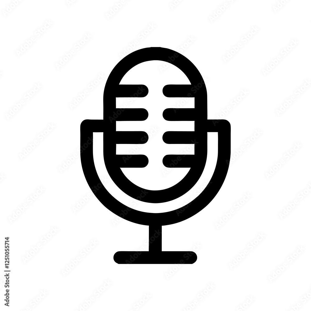 microphone icon vector illustration microphone icon vector illustration