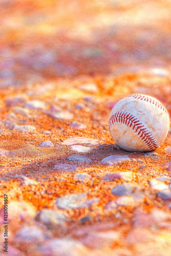 Explore the Spirit of Baseball: A Captivating Glimpse at a Weathered Baseball on the Ground, Capturing the Essence of Sports and Outdoor Fun in a Vibrant Setting. Explore the Spirit of Baseball: A Captivating Glimpse at a Weathered Baseball on the Ground, Capturing the Essence of Sports and Outdoor Fun in a Vibrant Setting.