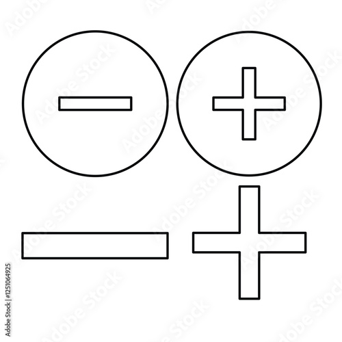 plus minus icon