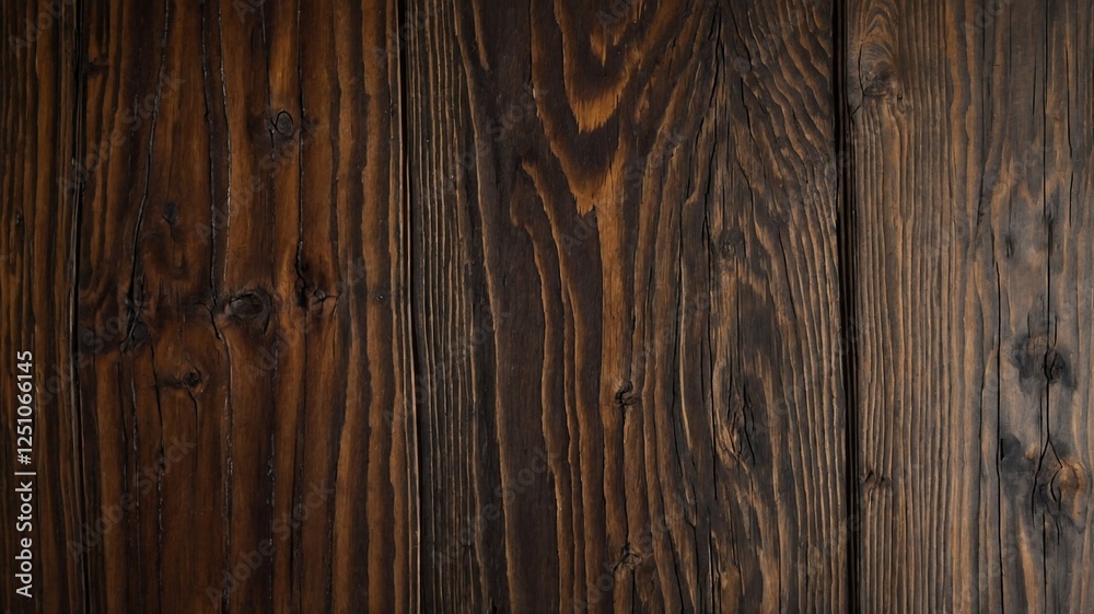 Fototapeta premium Rustic Brown Wood Texture with Detailed Grain for Home Decor and Interior Design