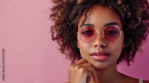 Professional beauty portrait for skin care products haircare body care woman self care, cinematic, floral copy space for ad promos cosmetic boho