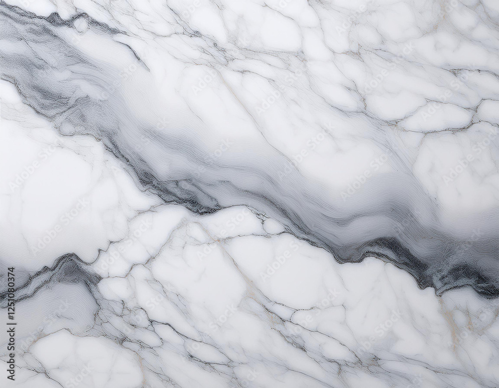 Naklejka premium pristine white marbled stone surface for design projects elegant white marbled stone surface concept