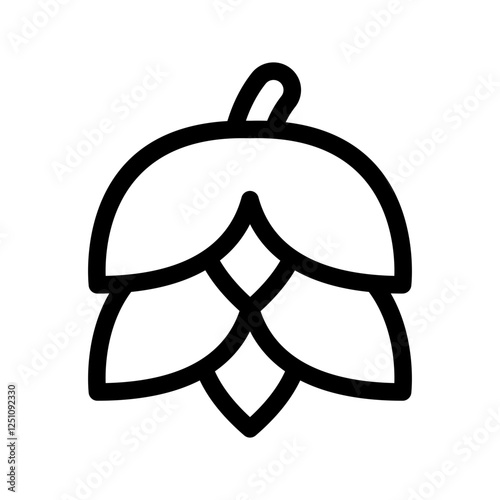 Hop Icon Vector Symbol Design Illustration