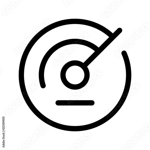 Free Download Gauge Icon Vector Symbol Design Illustration - GFXLoad
