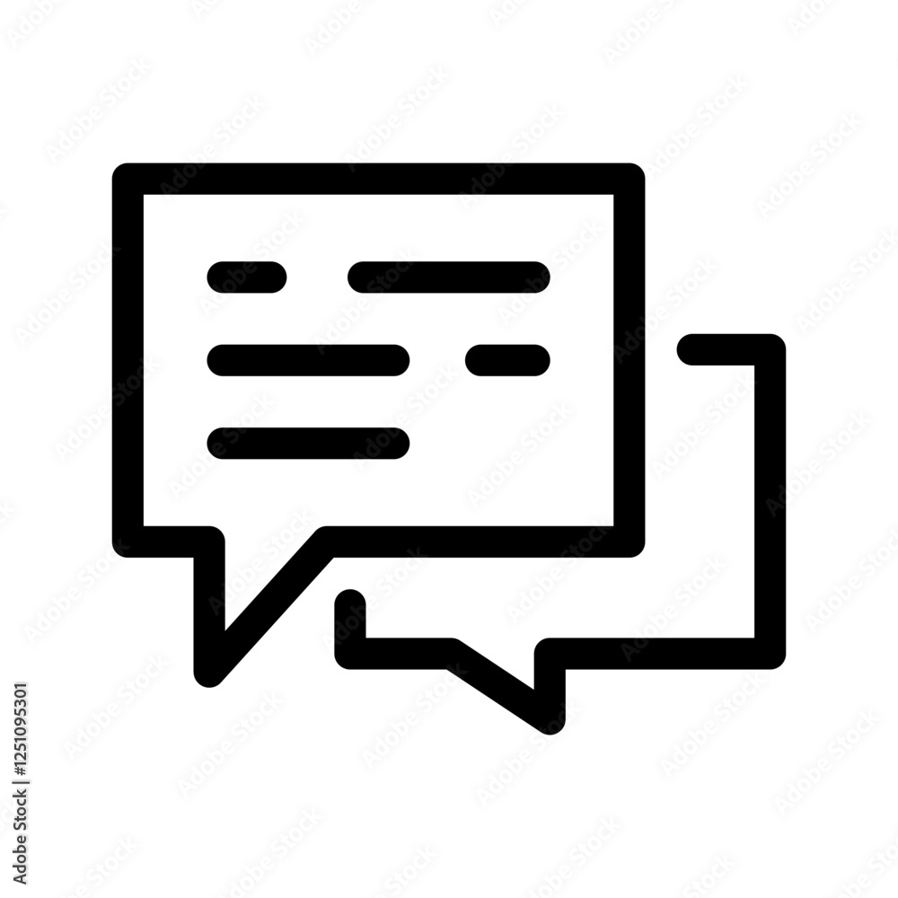 Chatting Icon Vector Symbol Design Illustration Chatting Icon Vector Symbol Design Illustration