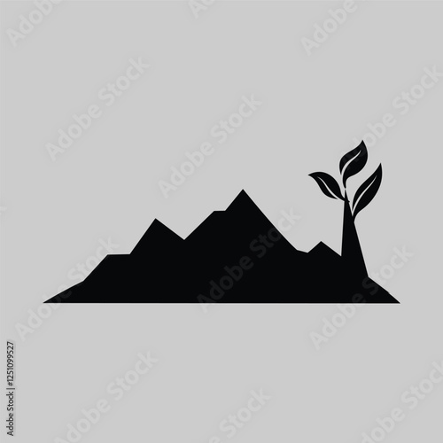 Mountain vector 