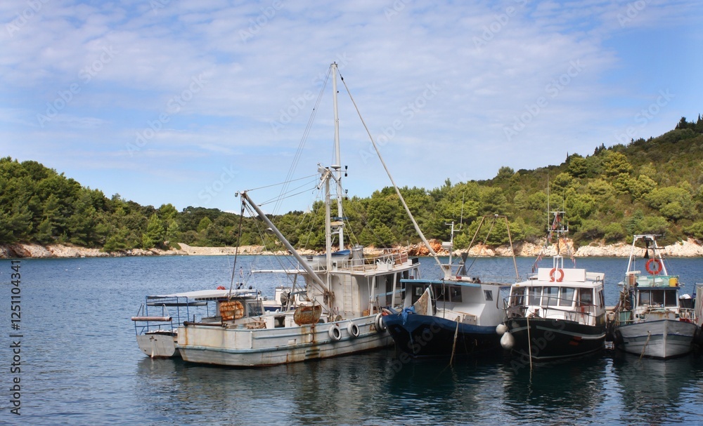 Boote im Hafen Boote im Hafen