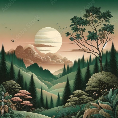 Jade Twilight muted gold