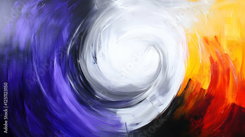 Abstract swirling colors, vibrant hues, artistic expression, potential for digital art, background image photo