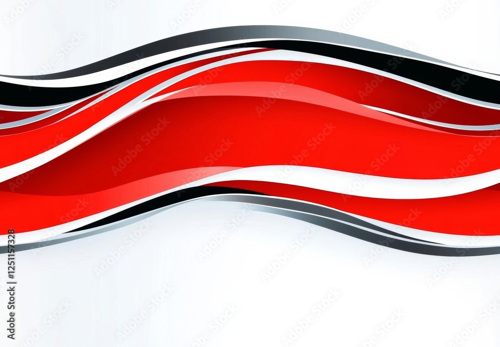 Naklejka premium template corporate concept red black grey and white contrast background