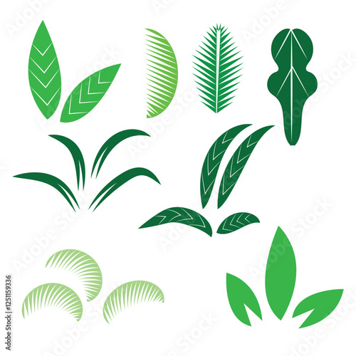 Tree leaves icon