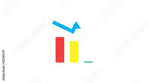 Reduction Flat Animated Icon