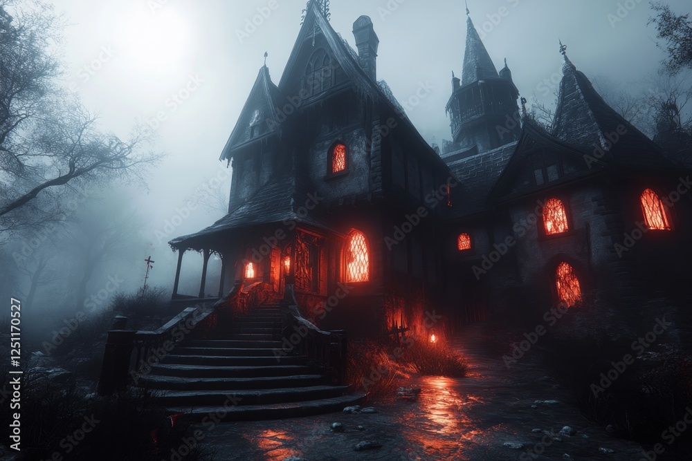 A gothic-style leader delivering a speech in a dimly lit castle hall, addressing a secret society A gothic-style leader delivering a speech in a dimly lit castle hall, addressing a secret society