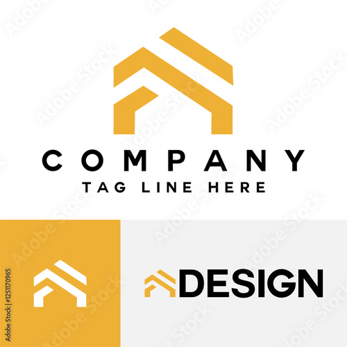 Real estate company logo design elements