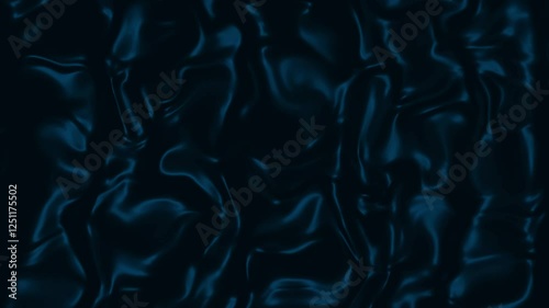 Blue Liquid Wave Background Animation in Black and Blue Theme