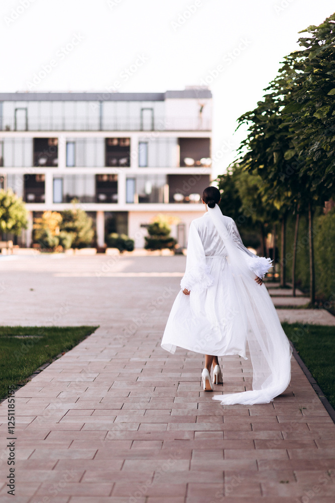 Obraz premium bride's morning