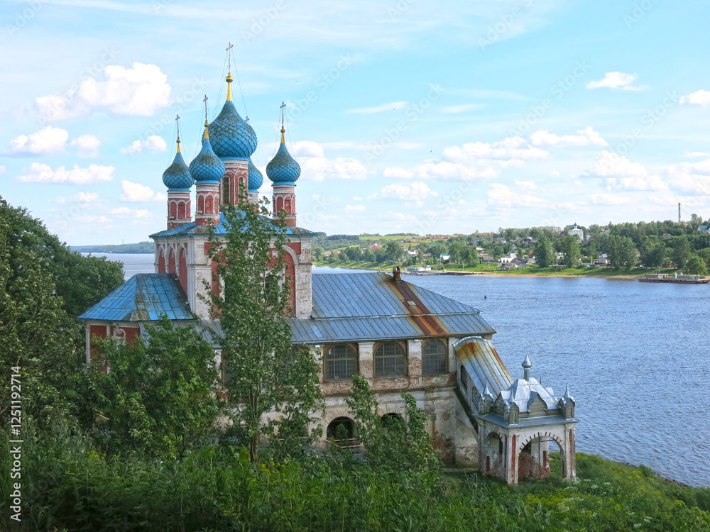 Kazan Transfiguration Church - Orthodox church in Tutaev