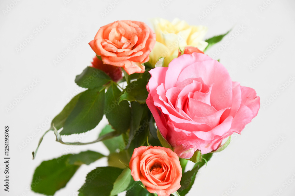 カラフルな花束