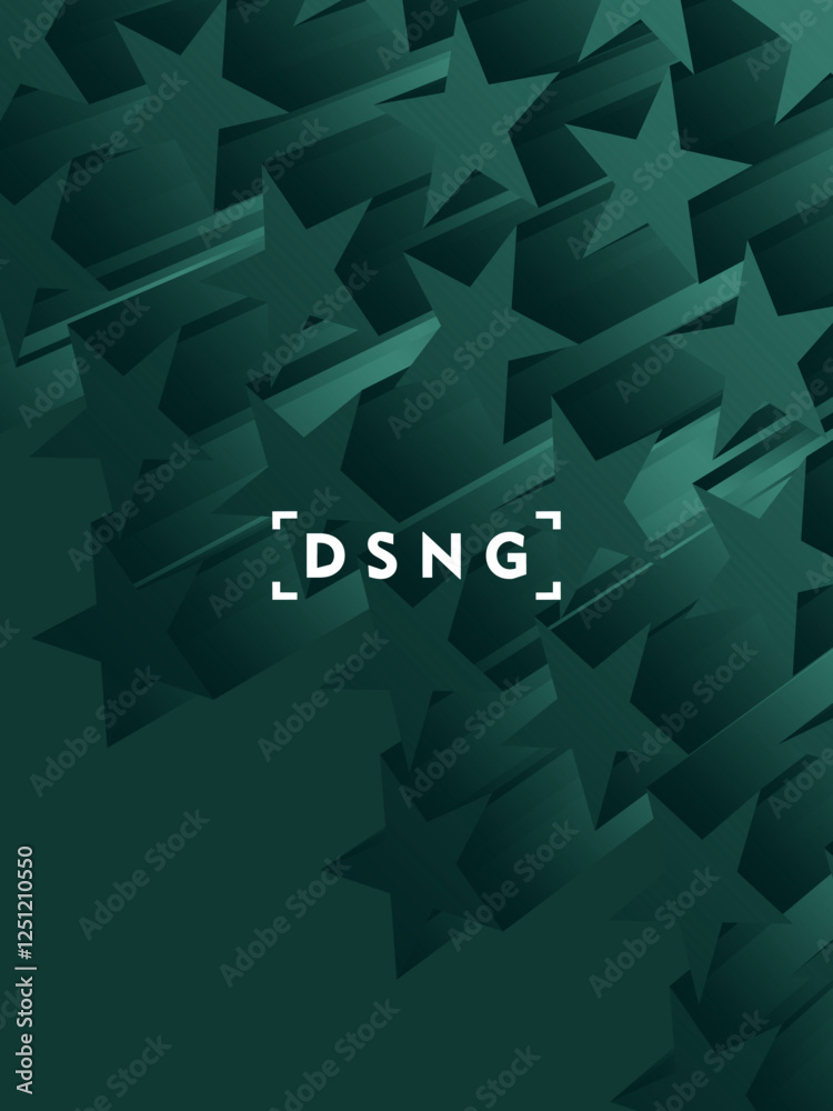 Modern green background with luxury 3d abstract star pattern. Modern shiny green stars pattern. Futuristic technology concept, suitable for covers, posters, banners, brochures, websites, etc. Modern green background with luxury 3d abstract star pattern. Modern shiny green stars pattern. Futuristic technology concept, suitable for covers, posters, banners, brochures, websites, etc.
