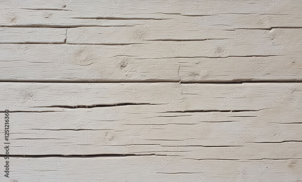 Close-up of cracked white wooden boards Close-up of cracked white wooden boards