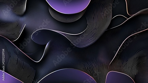 Abstract flowing lines design background photo