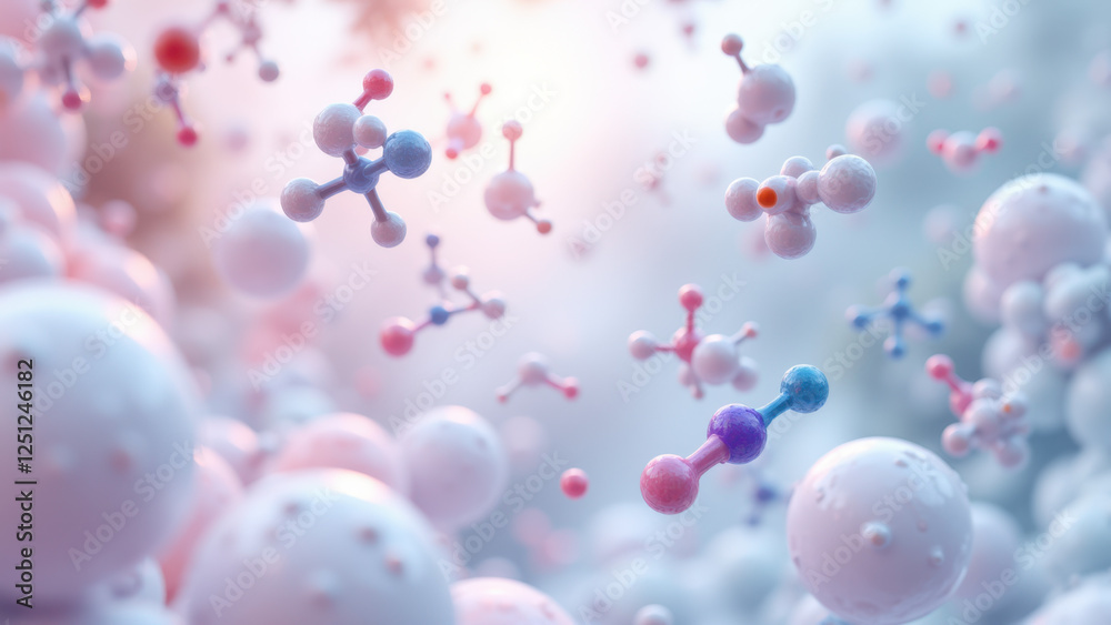 A detailed microscopic view of semaglutide molecules, showcasing their unique structure and arrangement. A detailed microscopic view of semaglutide molecules, showcasing their unique structure and arrangement.