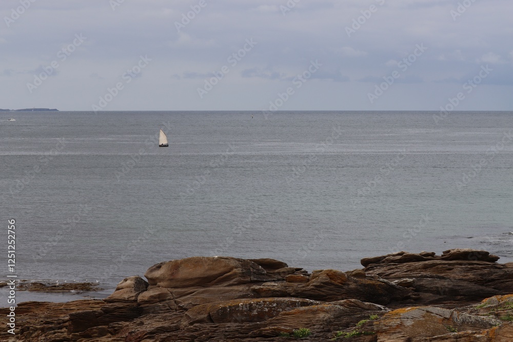 sailing on the Atlantic Ocean