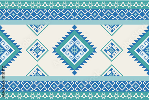 Ethnic geometric patterns according to the style of the individual