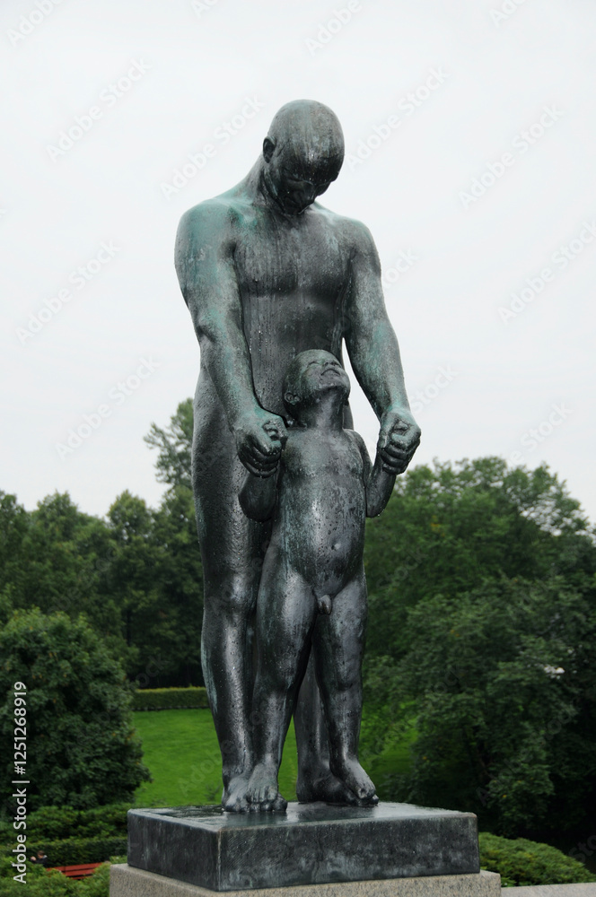 Naklejka premium Vigeland Park, Oslo