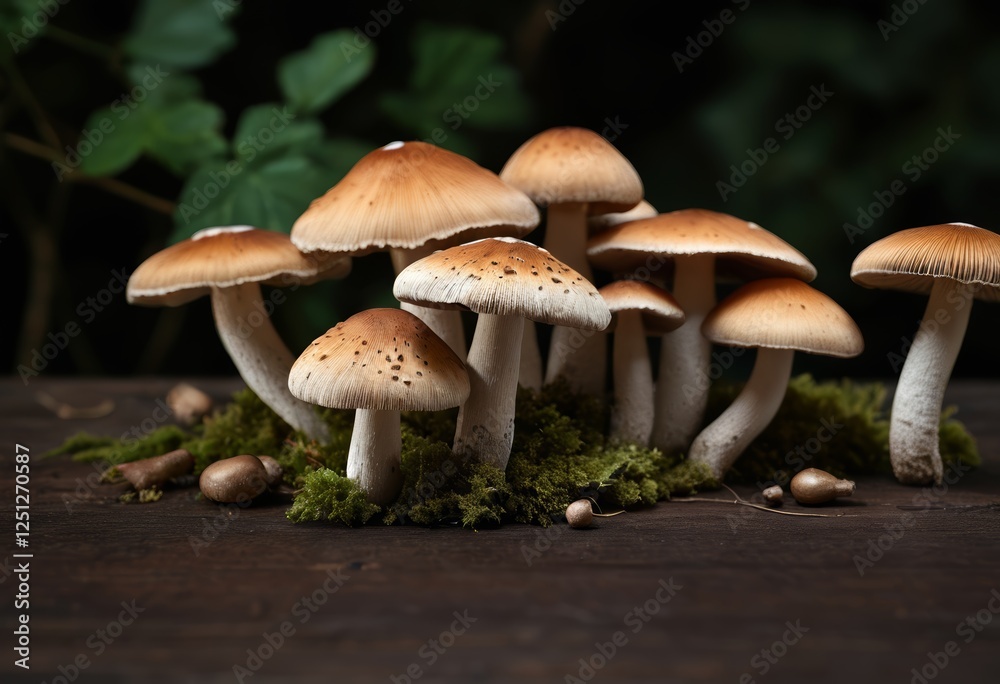 Close up of mushrooms on the table Argentina Close up of mushrooms on the table Argentina
