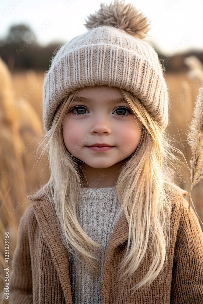 Joyful Gaze - Portrait of a Lovely Girl Joyful Gaze - Portrait of a Lovely Girl