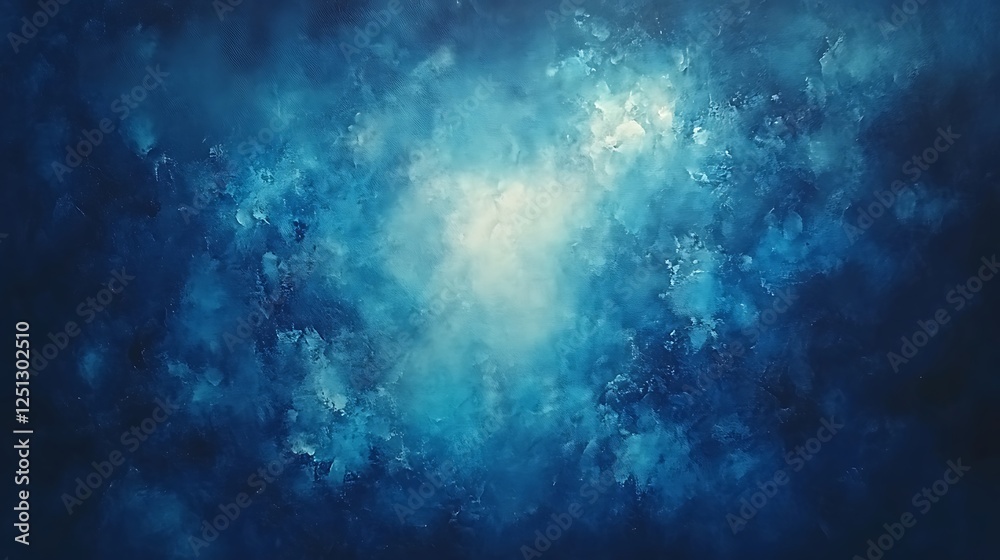 Fototapeta premium Abstract deep blue cloudy sky