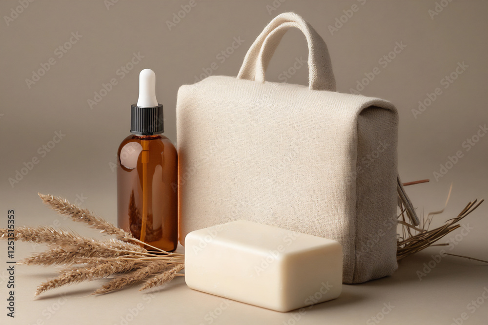 P A stylish and reusable makeup bag made from P A stylish and reusable makeup bag made from