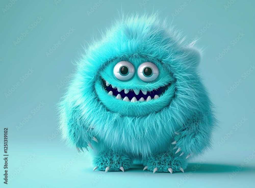 colorful cartoon monster colorful cartoon monster