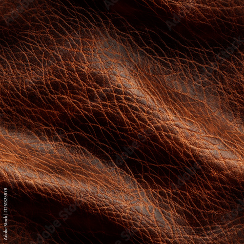 seamless brown leather background