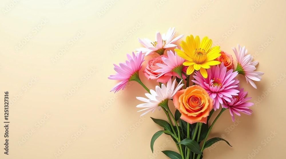 Obraz premium bouquet of colorful flowers