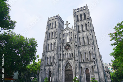 St. Joseph's Cathedral, Hanoi, Vietnam photo