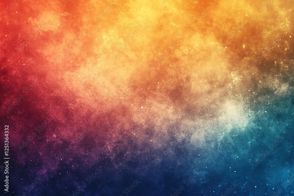 Vibrant Rainbow Gradient Background with Blurred Granular Texture, Perfect for Modern Designs, Websites, Posters, and Branding Projects. A Stylish and Trendy Abstract Backdrop with a Soft, Dreamy     