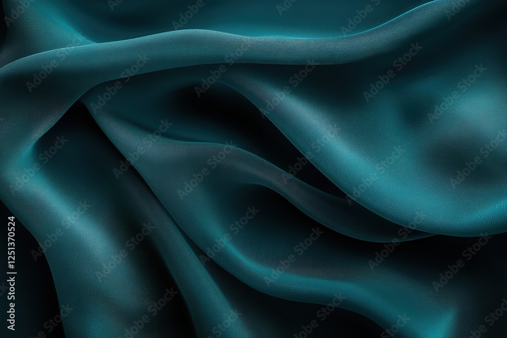 Obraz premium Mysterious Teal Gradient Background: Textured, Dark, and Moody. Perfect for websites, presentations, social media graphics, and more. Elegant, sophisticated, and versatile design element for adding 