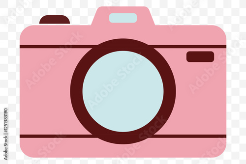 Event icon camera photo zone in a circle gray color vector graphics. Set of Camera Lens icon logo vector. Photography photographer studio business logo isolated. Eps 10.