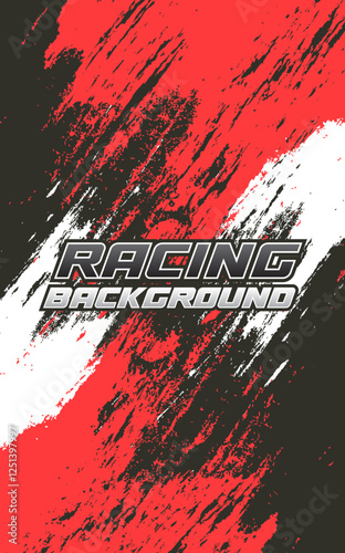 Abstract geometric background for sports, t-shirt, racing car livery