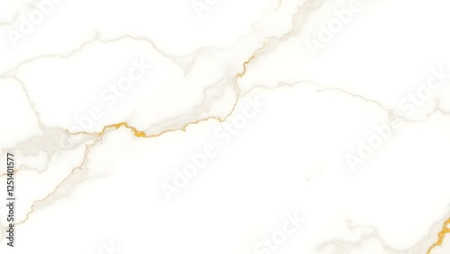 Elegant White and Gold Abstract Marble Texture for Sophisticated Design