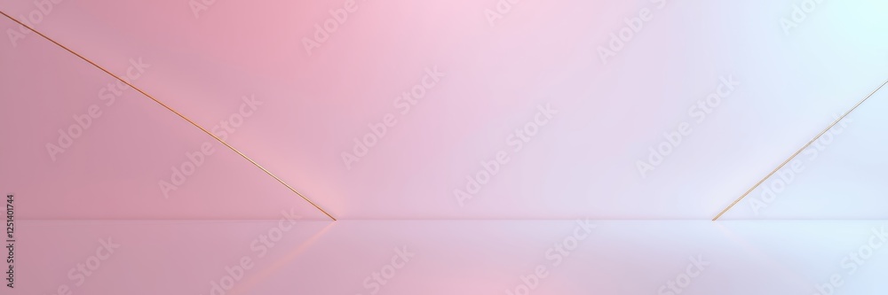 Fototapeta premium Abstract backdrop with soft pink and white gradients